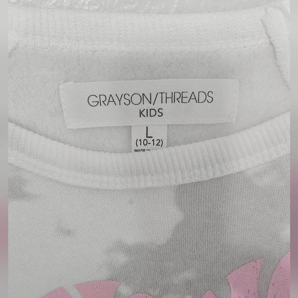 Girls Grayson Threads Sweatshirt Dresses - Picture 5 of 6